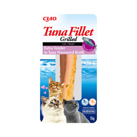 INABA Przysmak dla kota Grillowany Filet z tuńczyka w delikatnym bulionie 15 g