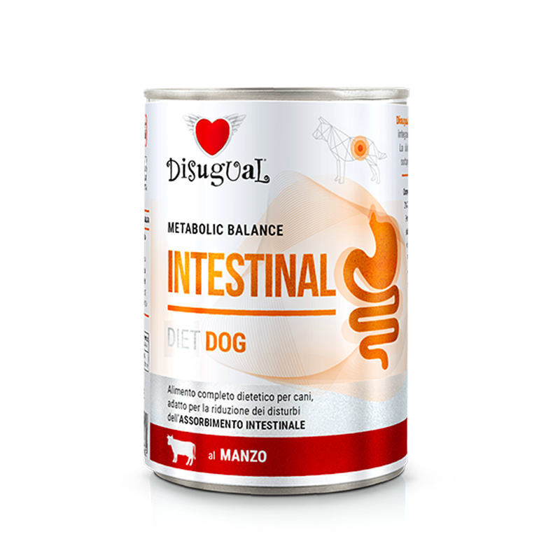 Disugual Weterynaryjna Intestinal Karma mokra dla psa Wołowina 400 g