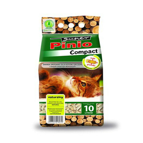 Super Pinio Compact 10 L żwirek drewniany