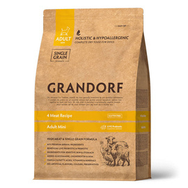 Grandorf 4 Meat Recipe Mini Karma sucha dla psa małe rasy 1 kg