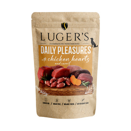 Karma mokra dla psa Luger's Daily Pleasures z sercami z kurczaka i marchewką 500 g