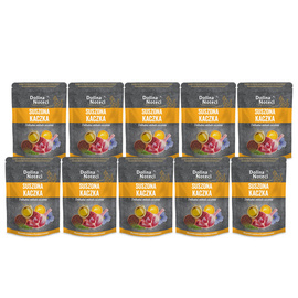 Dolina Noteci Premium Karma suszona dla kota po sterylizacji kaczka zestaw 10 x 150 g