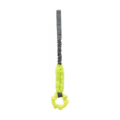 Trixie Bungee Tugger z ringiem Zabawka dla psa 56 cm z amortyzatorem