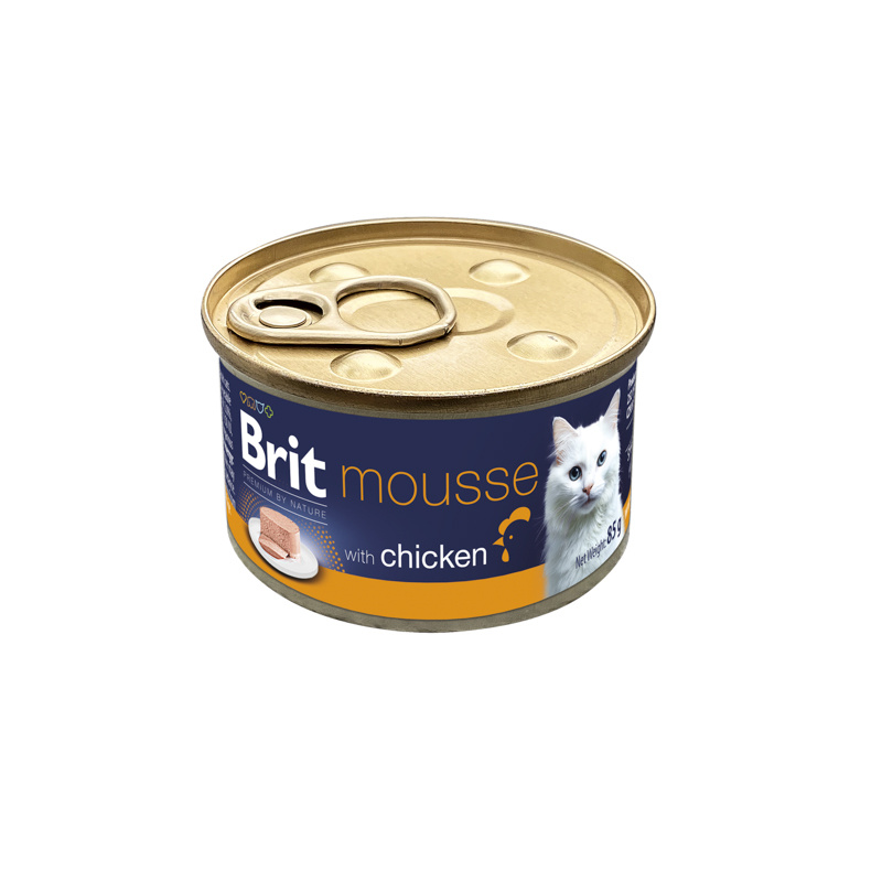 Brit Cat Karma mokra dla kota mus z kurczakiem 85 g