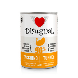 Disugual Monobiałkowa Karma mokra dla psa Indyk 400 g