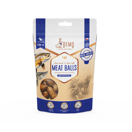 Bemo Meat Balls - Przysmaki półwilgotne dla psa wołowina z rybą 180 g