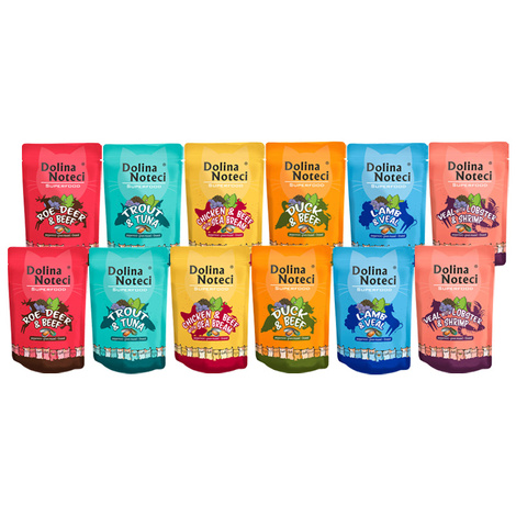 Mokra karma dla kota Dolina Noteci Superfood mix 12 x 85 g