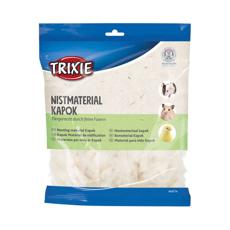 Trixie szarpanka do gniazda kapok kremowa 100 g