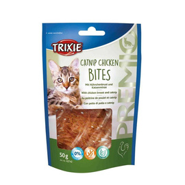 Trixie przysmak dla kota Premio Catnip Chicken Bites kurczak i kocimiętka 50 g